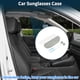 thumbnail image 2 of Estuche para gafas de sol de automóvil Unique Bargains para Ford Puma MK2 ST Line X 2020-2025, soporte para gafas de sol ABS gris, 1 juego, 2 of 7