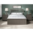 thumbnail image 7 of Mission Full Traditional Bed with Matching Foot Board in Grey, 7 of 7