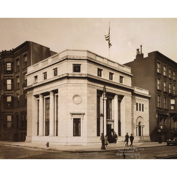 Print: Guaranty Trust Co. Bldg., Madison Av. And 60 St., 1918