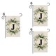 thumbnail image 1 of J Bandera de para Jardín, Doble Capa, Letras de Doble Cara, Bandera para Vacaciones Al Aire Libre, Decoración de Patio, 1 of 6