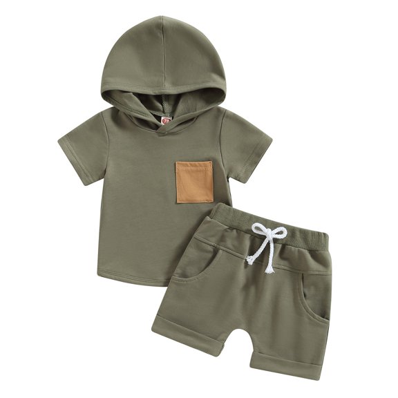 Gerichy Boys Summer Outfits Toddler Boys Sleeveless Letter T Shirt Vest Tops Cartoon Prints Shorts Outfits