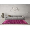 thumbnail image 3 of Ahgly Company Indoor Round Animal Pink Traditional Area Rugs, 3' Round, 3 of 4