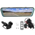 thumbnail image 2 of Cámara De Espejo Retrovisor, Transmisión Multimedia, Cámara De Tablero Delantera Y Trasera De 9,66 Pulgadas Para Automóvil, 2 of 7