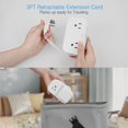 thumbnail image 3 of Regleta de alimentación TESSAN Travel de 3 pies con 4 salidas, 3 USB (1 USB C), 3 of 8