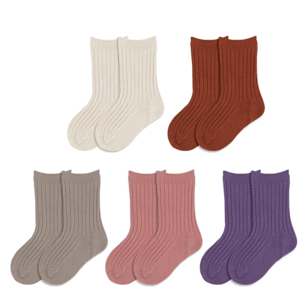 Calcetines blancos de algodón para bebés y niños, calcetines hasta el tobillo que no se ven