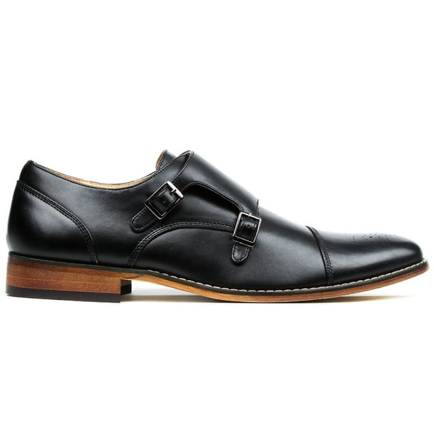 Gino Vitale Gino Vitale Men�s Monk Strap Cap Brogue
