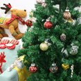thumbnail image 4 of Adornos de bolas de Navidad, 30 piezas de bolas de árbol decorativas de Navidad inastillables para decoraciones festivas de bodas Ormromra CPB-SSW214-7, 4 of 5