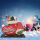 thumbnail image 4 of Gibobby Papá Noel Campana de Navidad Árbol de Navidad Elemento de -Decoraciones Colgante de Colgante de color de Navidad Decoración pequeña para el(As show), 4 of 5