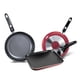 thumbnail image 1 of Set de Sartenes Ecko 4 piezas Rojo, 1 of 4