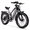 EK9-Gray-60V, variant on AOANGO Electric Bike for Adults, 5000W Ebike, 50MPH 120Miles Electric Mountain Bike, 26"Fat Tire with 60V 50AH Battery Full Suspension Cruiser Bike