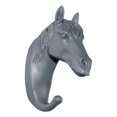 thumbnail image 4 of simhoa Resin Wall Hook Gray Color w/ Screws Rack Hanger for Coat Keys Sundries Horse, 4 of 8