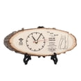 thumbnail image 2 of Reloj de Escritorio , Reloj de Grano de , Reloj de Decoración de Escritorio, Reloj de Astillas de para Habitación de , Dormit Punta del pie Soledad Reloj de escritorio, 2 of 8