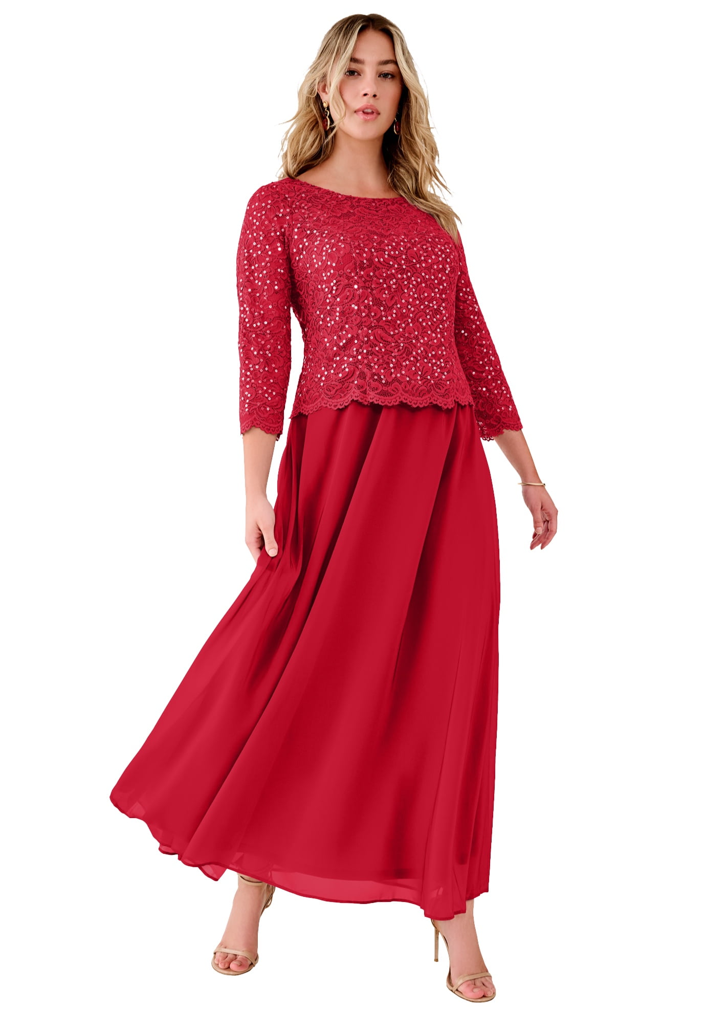 alex evenings women's long lace top empire waist dress Alex Evenings Womens Long Lace Top Empire Waist Dress, Navy Lace, 4 Petite  : Buy Online at Best Price in KSA