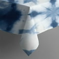 thumbnail image 3 of Blue White Tie Dye Mandala Pattern Rectangle Tablecloth 60"x84",Waterproof Polyester Rectangle Table Cloth, Wipeable Spillproof Polyester Tablecloth for Dining, Camping, Indoor and Outdoor, 3 of 5