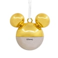 thumbnail image 2 of Hallmark Ornament (Disney Premium Mickey Mouse Gold Icon Metal), 2 of 5