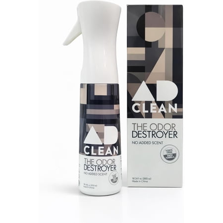 Clean The Odor Destroyer l Odor Eliminator, No Scent, No Harsh Chemicals l Safe for Pets, People and the Planet l 10.14 fl oz Mist Spray