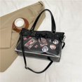 thumbnail image 3 of Bolso Bandolera Tipo Vendaje para Mujer PU ​​gran Capacidad Transparente Elegante Ir Al, 3 of 9