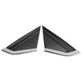 thumbnail image 1 of Garniture de plaque triangulaire de rétroviseur 9647011377, moulage d'angle de rétroviseur de remplacement pour Citroën C4 2004 à 2010, style plaqué, 1 of 4