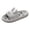Grey, variant on ibiyuan Slippers for Men Indoor Slides Women Non Open Toe Womens Sandals Dressy Fashion Men Shower Shoes for Indoor Bathroom Pool Spa
