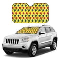 thumbnail image 4 of Bingfone Colorful Ping Pong Car Windshield Sunshade,Sun Foldable Sun Shield Sun Visor for Car - Small, 4 of 8
