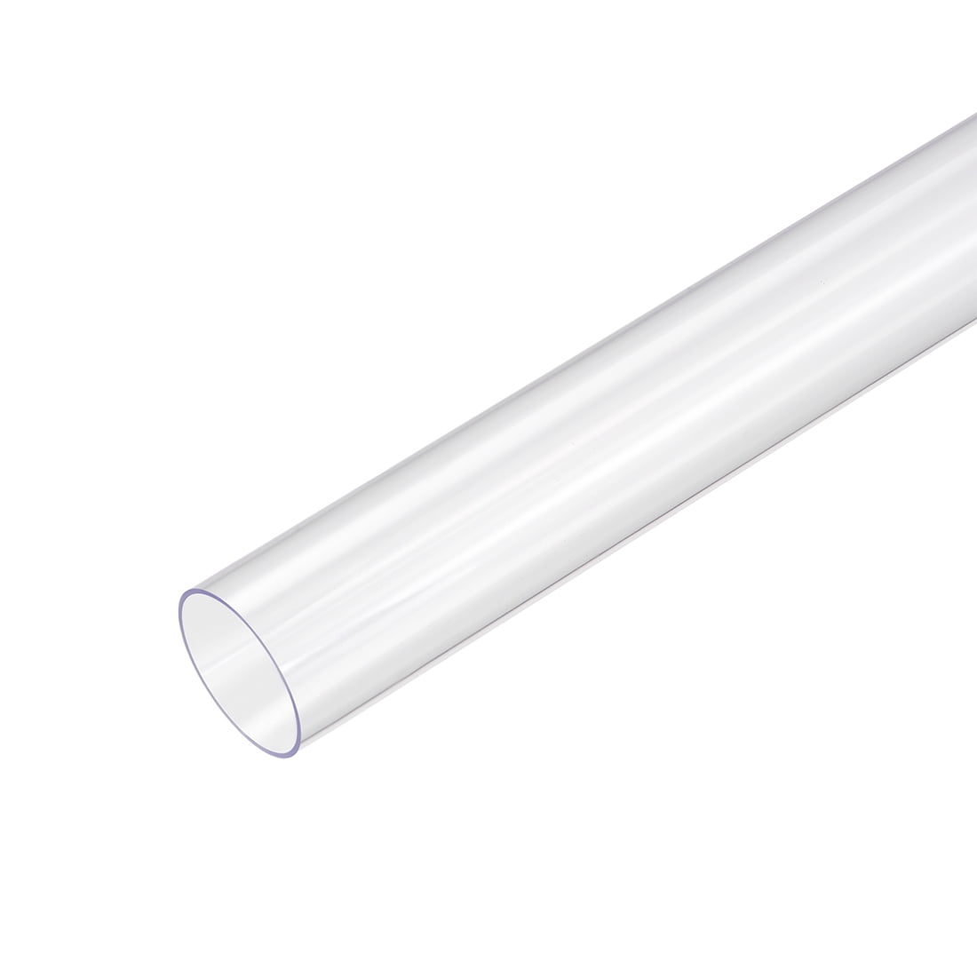 PVC Rigid Round Clear Tubing 7/8inch ID x 1inch OD 1.6ft Walmart