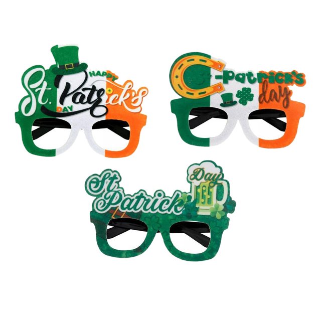 2 gafas de fiesta para adultos, hombres y mujeres, sin lentes, gafas de , gafas , suministros para fiestas, accesorios de disfraces, decoración Tricolor Macarena Anteojos de utilería