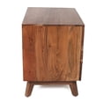 thumbnail image 5 of Wood Nightstand : Rustic With Live-edge Fascination, 21.5x16.5x23 Attractiveness,, 5 of 6