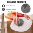 thumbnail image 6 of DEMACRIO Cleaning Tools Stainless Steel Cleaning Brush Silver 12 Pcs 8.00X8.00X5.00Cm, 6 of 6