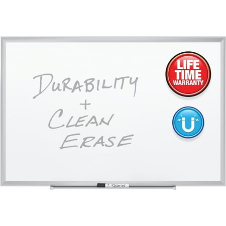 - Quartet Premium DuraMax Porcelain Magnetic Whiteboard, 3' x 2', Silver Aluminum Frame