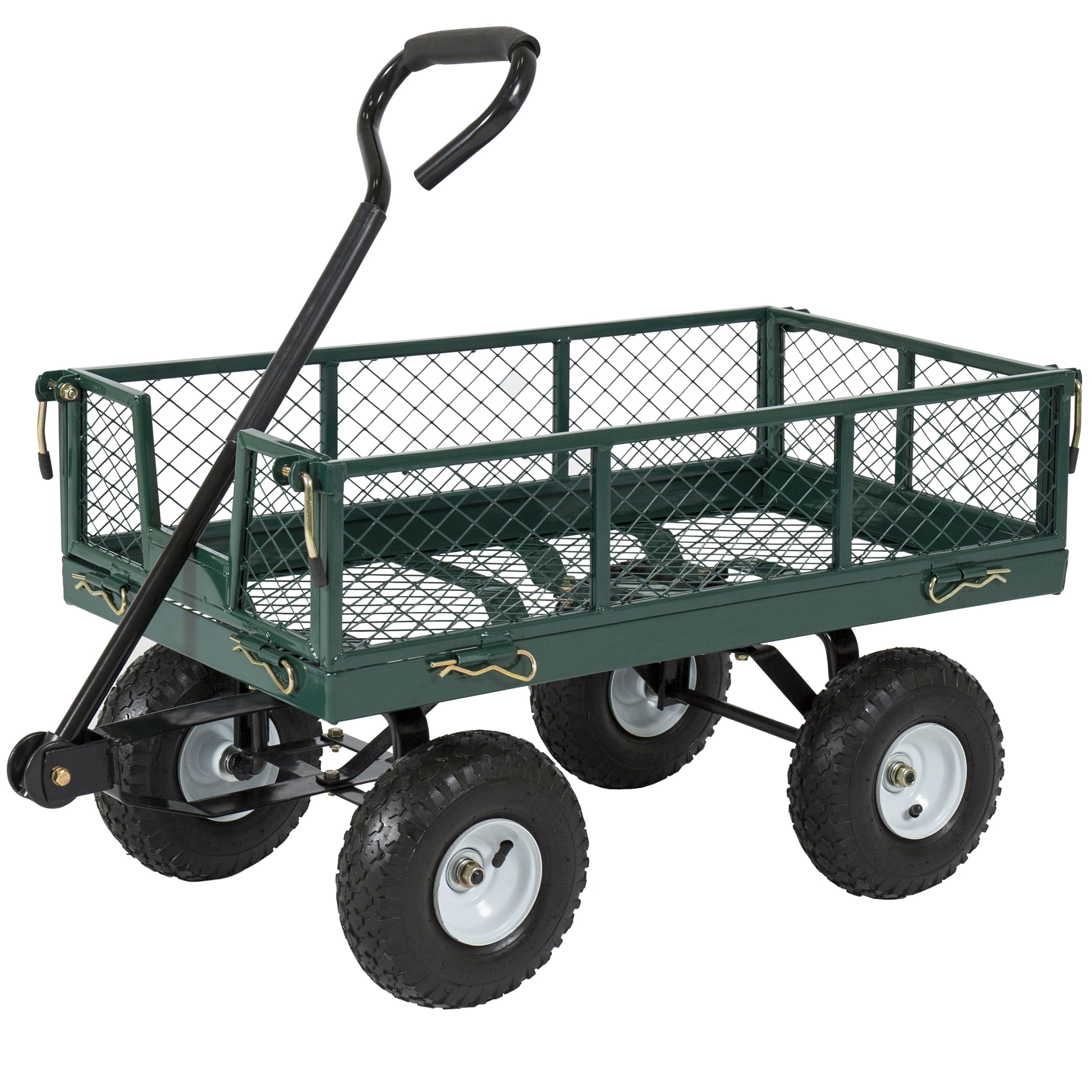 Best Choice Products 400lb Steel Garden Cart w/ Handle