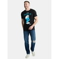 thumbnail image 4 of Smurfs Men’s & Big Men's Cotton Graphic Tee with Short Sleeves, Sizes S-3XL, 4 of 5
