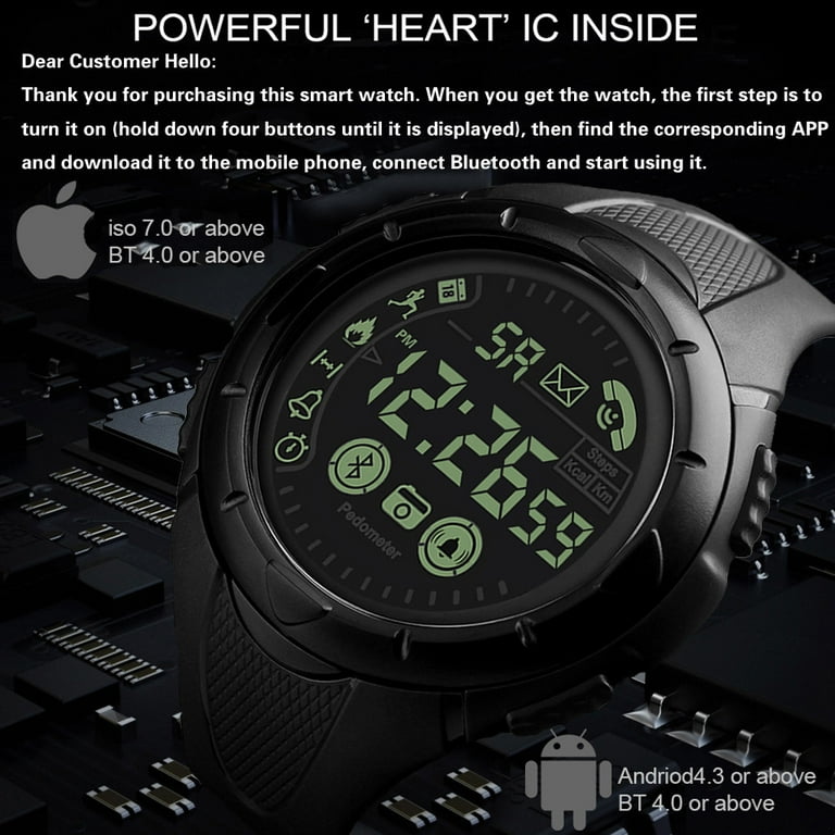Skmei watch bluetooth shop connect