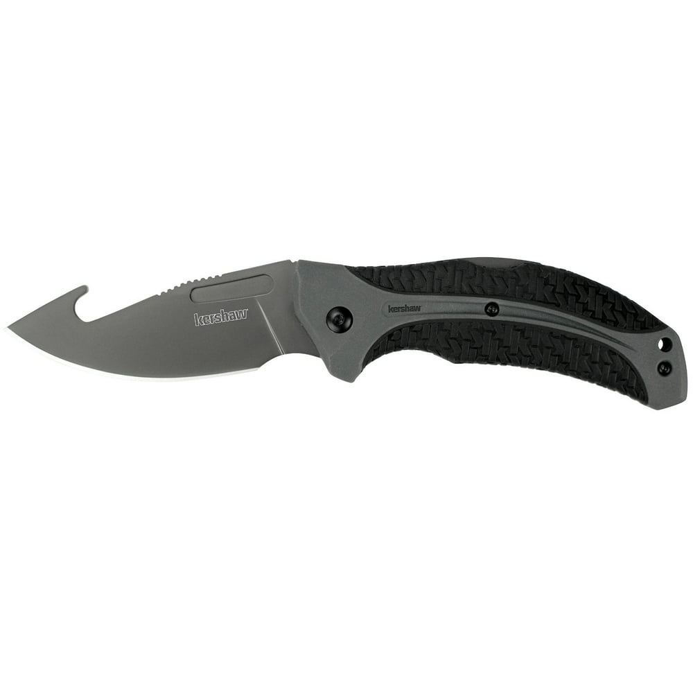 Kershaw LoneRock Folding Gut Hook Knife