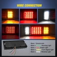thumbnail image 3 of Kit de luces traseras Nilight 40 LED para camión, remolque y autocaravana, 3 of 6