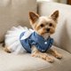 thumbnail image 5 of Vestido tipo tirantes para perro y gato con ribete de encaje, algodón, tallas ajustables para razas pequeñas y gatos, ropa para mascotas ligera y transpirable, 5 of 6