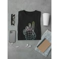 thumbnail image 3 of Retro Futuristic Hand T-Shirt Men -Image by Shutterstock, Male Small, 3 of 4