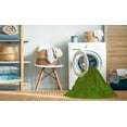 thumbnail image 2 of Ahgly Tapis d'Intérieur Lavable en Machine Carré Vert Algue Transitionnel, 7 Pieds Carré, 2 of 7