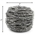 Scrubit Stainless Steel Scourers Steel Wool Scrubber Pad, 6 Pack