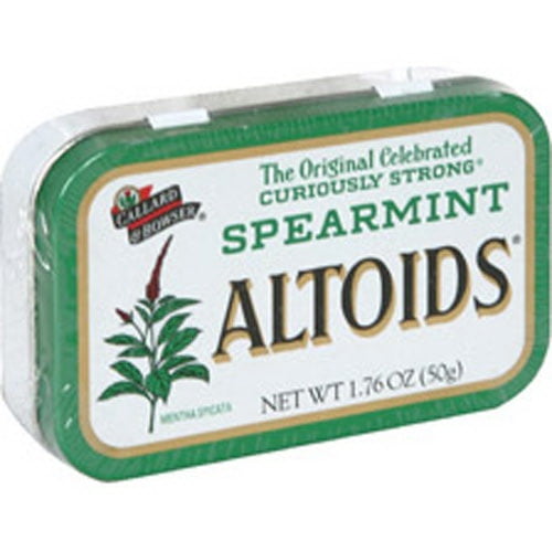 Altoids Spearmint Mints 1.7 Oz, 12 Ea by Altoids Strong Peppermint Candy