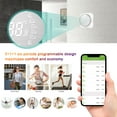thumbnail image 4 of Thermostat Intelligent Wi-Fi 95-240V Thermostat Programmable 5+1+1 Six Périodes Commande Vocale par Application Rétroéclairage LCD Chauffage de l'Eau Thermorégulateur Compatible avec Amazon Echo Google Home Tmall Genie, 4 of 8