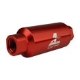 thumbnail image 2 of Aeromotive 10 AN 40 Micron Red Fuel Filter P/N 12335, 2 of 4