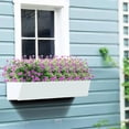 thumbnail image 5 of Sinhoon 12 Bundles Artificial Flowers Fake Lavender Flower UV Resistant Shrubs Plastic Plants for Outdoor Indoor Home Garden Porch Wedding Party Decor (2# Fuchsia), 5 of 16