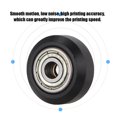 thumbnail image 4 of 5Pcs 3D Printer Passive Wheel, 10.23mm Thickness With 625ZZ Bearing High Printing Accuracy Printer Plastic Pulley, For Most 3D Printer Accessory, 4 of 8