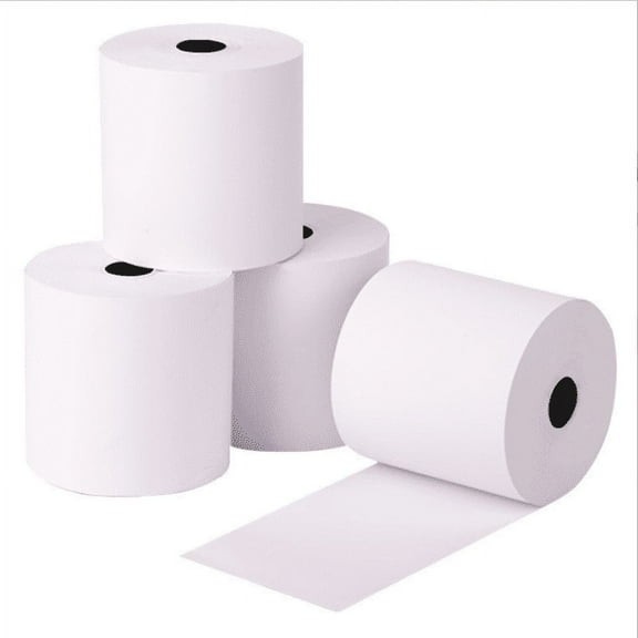 3 in. x 100 ft., white bond rolls for Gascard Service Station: 780, (50 /case).