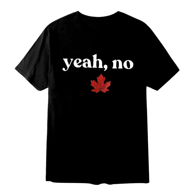 T-shirt pour Homme de la Fête du Canada Drapeau Canadien Manches Courtes Feuille d'Érable Tee Hauts Col Rond T-Shirts pour Homme