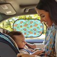 thumbnail image 2 of Yuyamidu Capybara Automotive Window Sunshades Lemon Car Window Shades Blue Car Window Sun Shades for Kids 2 Piece Sunshade for Car Window Baby Gifts, 2 of 7