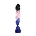 thumbnail image 3 of Wweixi Gradient Color Women Braid Hair Large Braiding Hair Wigs High Temperature Fiber Synthetic Hair Extensions, 3 of 6