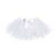 thumbnail image 1 of Gibobby ganchos para faldas con pinzas Falda de panqueque clásica para mujer con tutú de de ballet para actuación de práctica de baile(Blanco, Talla única), 1 of 2
