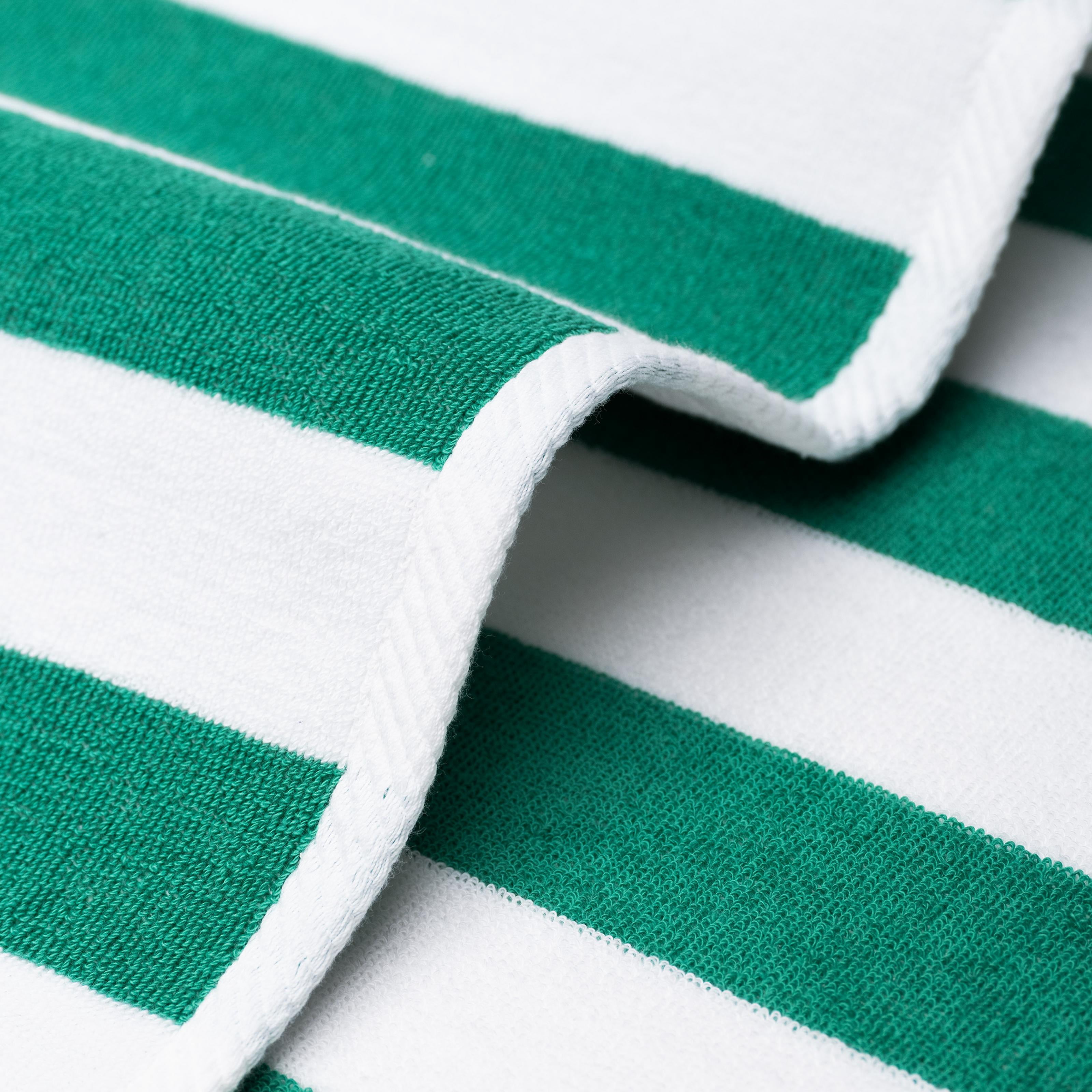 Cotton Paradise, Cabana Stripe Beach Towels 4 Packed, 100 % Cotton Extra Large Pool Towels, Oversized Swim Towels, Soft Absorbent Quick Dry, Mix