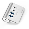 thumbnail image 3 of Oasiva 4Port USB 3.2 Hub Type C HUB USB Splitter Dock Station 10Gbps Speed USB3.2 Hub, 3 of 7